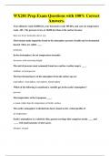 WX201 Chapter 1 Exam Questions with 100&percnt; Correct Answers&period;