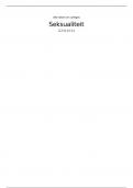 Samenvatting -  Sexualiteit &lpar;GGZ3024&rpar; - alle taken en colleges