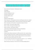 Electrolysis Test Study Guide latest updated&period; &vert; Exam Revision Questions And Correct Answers &vert; Graded A&plus; &vert; 2025 Update &vert;