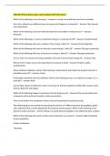 SJSU BIO 30 Final Exam quizes Latest Update 2025 Fully Solved 