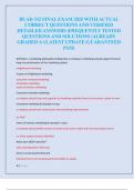 BUAD 332 FINAL EXAM 2025 WITH ACTUAL  CORRECT QUESTIONS AND VERIFIED  DETAILED ANSWERS &vert;FREQUENTLY TESTED  QUESTIONS AND SOLUTIONS &vert;ALREADY  GRADED A&plus;&vert;LATEST UPDATE &vert;GUARANTEED  PASS