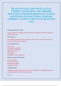 BUAD 332 EXAM 1 2025 WITH ACTUAL  CORRECT QUESTIONS AND VERIFIED  DETAILED ANSWERS &vert;FREQUENTLY TESTED  QUESTIONS AND SOLUTIONS &vert;ALREADY  GRADED A&plus;&vert;LATEST UPDATE &vert;GUARANTEED  PASS