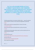 NJ CALA EXAM 2025 WITH ACTUAL  CORRECT QUESTIONS AND VERIFIED  DETAILED ANSWERS &vert;FREQUENTLY TESTED  QUESTIONS AND SOLUTIONS &vert;ALREADY  GRADED A&plus;&vert;LATEST UPDATE &vert;GUARANTEED  PASS 
