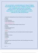 ATI ANATOMY AND PHYSIOLOGY PROCTORED   EXAM 2025 WITH ACTUAL CORRECT QUESTIONS  AND VERIFIED DETAILED ANSWERS  &vert;FREQUENTLY TESTED QUESTIONS AND  SOLUTIONS &vert;ALREADY GRADED A&plus;&vert;LATEST  UPDATE &vert;GUARANTEED PASS 
