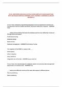 IS 301- MIDTERM EXAM 2025 ACTUAL EXAM COMPLETE EXAM QUESTIONS WITH DETAILED VERIFIED ANSWERS &lpar;100&percnt; CORRECT ANSWERS&rpar; ALREADY GRADED A&plus;