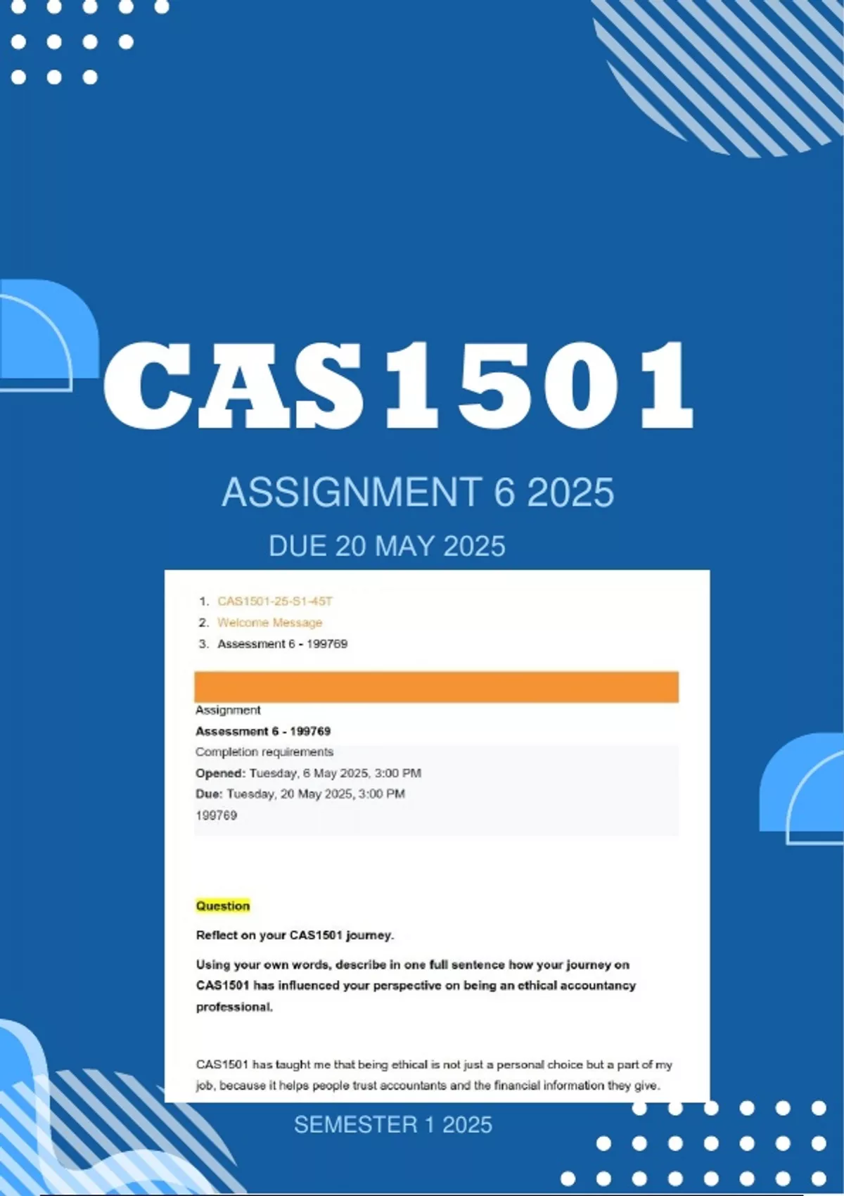 TLI4801 ASSIGNMENT 2 SEMESTER 1 2026 - DISTINCTION - DUE 16 APRIL 2026 ...