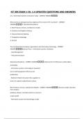 IST 305 EXAM 1 CH&period; 1-4 UPDATED QUESTIONS AND ANSWERS
