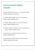 CCIL EXAM WITH CORRECT ANSWERS