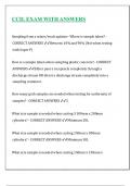 CCIL EXAM WITH ANSWERS