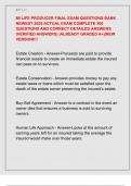 MI LIFE PRODUCER FINAL EXAM QUESTIONS BANK  NEWEST 2025 ACTUAL EXAM COMPLETE 300  QUESTIONS AND CORRECT DETAILED ANSWERS  &lpar;VERIFIED ANSWERS&rpar; &vert;ALREADY GRADED A&plus;&vert;&vert;NEW  VERSION&excl;&excl;&excl;