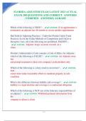 FLORIDA ADJUSTER EXAM LATEST 2023 ACTUAL EXAM 200 QUESTIONS AND CORRECT ANSWERS &lpar;VERIFIED ANSWERS&rpar; AGRADE&period;pdf
