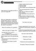 Florida Guardianship State Test-General Questions With 100&percnt; Correct Answers&period;