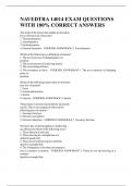 NAVEDTRA 14014 EXAM QUESTIONS WITH 100- CORRECT ANSWERS