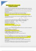 2025 HESI EXIT V3 Exam with Complete Solutions&period;