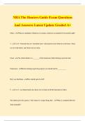 NRA Shotgun Exam Questions And Answers Latest Update Graded A&plus;