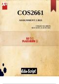 COS2661 Assignment 2 &lpar;COMPLETE GUIDE&rpar; 2025 &lpar;800278&rpar; - DUE 25 June 2025