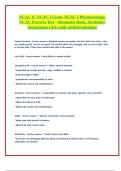 NCAC II&comma; NCAC I Exam&comma; NCAC I Pharmacology&comma; NCAC Practice Test - Momentix Book&comma; Alcoholics Anonymous &lpar;AA&rpar; &lpar;705 questions&rpar; with verified solutions 