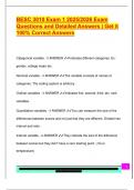 BESC 3010 Exam 1 2025&sol;2026 Exam  Questions and Detailed Answers &vert; Get it  100&percnt; Correct Answers