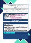 HESI RN Exit Exam Prep PART 1 HESI RN &lpar;Registered Nursing&rpar; Exit Exam  2025-2026 HESI RN & PN &lpar;Registered and Practical Nursing&rpar; Exit Exam  HESI Exit Exam   Preparation Compilation Bundle &vert; Grades A &vert; 100&percnt; Pass Guarantee &vert; Achieve Success&excl; 