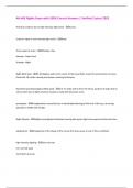 AH-64E Nights Exam Questions and Correct Answers with 100&percnt; Correct Answers &vert; Latest 2025 Update&period; 