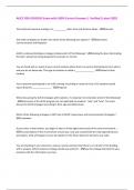 ALICE FOR SCHOOLS Exam Prep&period; Exam Questions and Correct Answers with 100&percnt; Correct Answers &vert; Latest 2025 Update&period; 