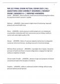 NR 222 FINAL EXAM ACTUAL EXAM 2025 &vert; ALL QUESTIONS AND CORRECT ANSWERS &vert; NEWEST EXAM &vert; GRADED A&plus; &vert; VERIFIED ANSWERS