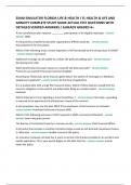EXAM SIMULATOR FLORIDA-LIFE & HEALTH &sol; FL HEALTH & LIFE AND ANNUITY COMPLETE STUDY GUIDE ACTUAL TEST QUESTIONS WITH DETAILED VERIFIED ANSWERS &sol; ALREADY GRADED A&plus;