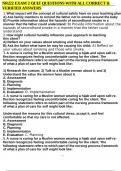 NR222 EXAM 2 QUIZ QUESTIONS WITH ALL CORRECT & VERIFIED ANSWERS