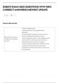 EGB273 EXAM 2025 QUESTIONS WITH 100&percnt;  CORRECT ANSWERS&excl;&excl;&sol;NEWEST UPDATE