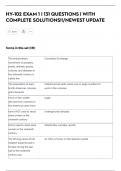 HY-102 EXAM 1 &vert; 131 QUESTIONS &vert; WITH  COMPLETE SOLUTIONS&excl;&excl;&sol;NEWEST UPDATE