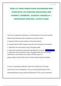 PEDS ATI PROCTORED EXAM 2025&vert;BRAND NEW EXAM WITH 100 VERIFIED QUESTIONS AND CORRECT ANSWERS &vert; ALREADY GRADED A&plus; &vert; PROFESSOR VERIFIED &vert; LATEST EXAM
