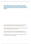 ICS 200 answers and questions newest  2025 graded A&plus;&vert;Assured Success&excl;&excl;&excl;&vert;Good  luck&excl;&excl;