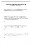 LIHTC EXAM 2025&sol;2026 QUESTIONS AND ANSWERS GRADED A&plus;
