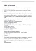 FP1 - Chapter 1 Questions with Solutions