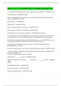 NGA 70 & 71 PROMETRICS EXAM GRADED A&plus;