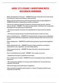 AGEC 3713 EXAM 1 QUESTIONS WITH ACCURATE ANSWERS 