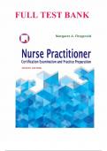  NURSE PRACTITIONER CERTIFICATION EXAMINATION AND PRACTICE PREPARATION&comma; 4TH EDITION EDITION BY MARGARET A&period; FITZGERALD&lowbar;TEST BANK
