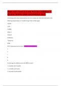 PEDS ATI Final EXAM WITH CORRECT QUESTIONS AND ANSWERS 2025