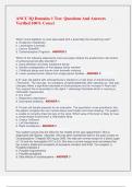 ANCC IQ Domains 1 Test  Questions And Answers  Verified 100&percnt; Corect