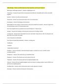 Butler Biology - Meiosis and Electrophoresis Exam Questions and Answers Rated A&plus;