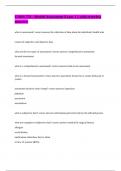 GNRS 578 - Health Assessment Exam 1 &vert;&vert; with errorless answers&period;