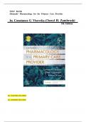 TEST BANK For Edmunds' Pharmacology for the Primary Care Provider&comma; 5th Edition by Constance G Visovsky ISBN&semi;9780323661171 All Chapters 1-73 Covered Complete Guide A&plus;&period;