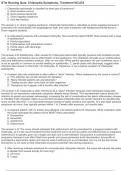 Chlamydia STI Quiz for Nursing Students