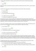 Gonorrhea NCLEX Practice Questions