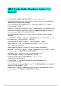 MKC Study Guide Questions and correct answers&period;