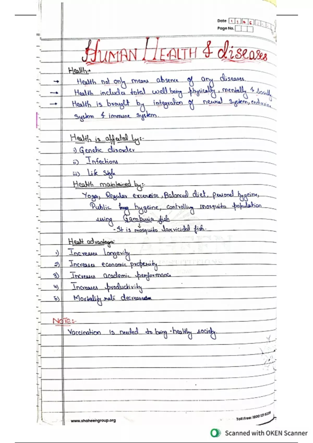 Biology notes - NEET - Stuvia US