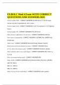 FA BOLC Mod 4 Exam WITH CORRECT QUESTIONS AND ANSWERS 2025
