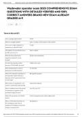 Wastewater operator exam 2025 COMPREHENSIVE EXAM QUESTIONS WITH DETAILED VERIFIED AND 100&percnt; CORRECT ANSWERS BRAND NEW EXAM ALREADY GRADED A&plus;&excl;&excl;