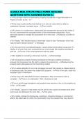 ALASKA REAL ESTATE FINAL PAPER 2025&sol;2026 QUESTIONS WITH ANSWERS RATED A&plus;