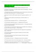 AMCA EKG TEST PAPER 2025&sol;2026 QUESTIONS WITH ANSWERS RATED A&plus;